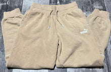 Load image into Gallery viewer, Puma cream sweatpants - Hers size S
