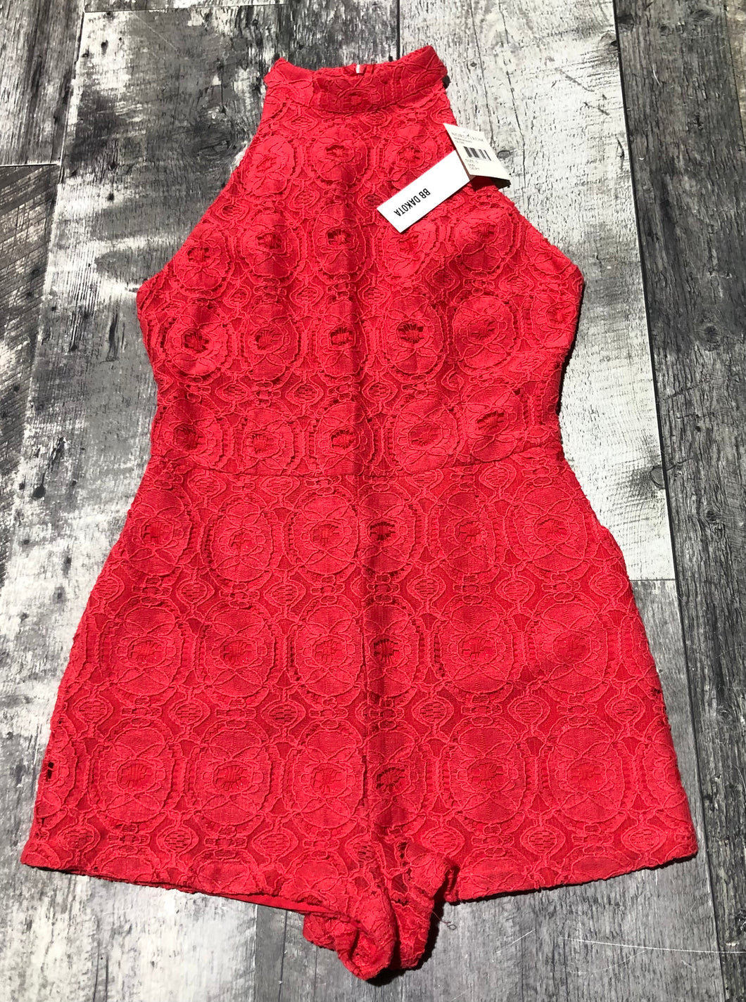 BB Dakota red romper - Hers size 0