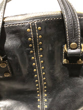 Load image into Gallery viewer, Michael Kors black/gold purse
