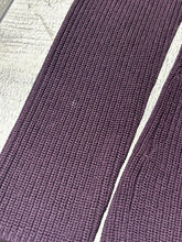 Load image into Gallery viewer, Wilfred dark purple cold shoulder knit top - Hers size M
