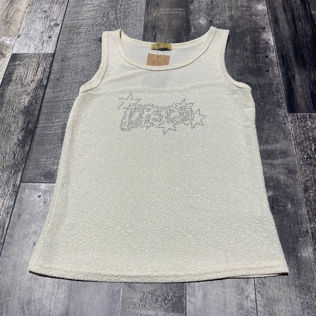 Extra Belleza cream tank top - Hers size approx S/M