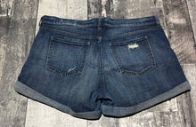 Load image into Gallery viewer, Banana Republic blue mid rise shorts - Hers size 31
