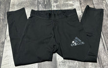 Load image into Gallery viewer, Adidas black crop leggings - Hers size M
