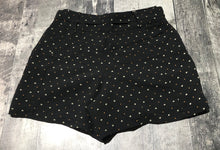 Load image into Gallery viewer, Vero Moda black/orange/cream high rise shorts - Hers size 34
