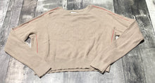 Load image into Gallery viewer, Babaton light brown/red crop sweater - Hers size S
