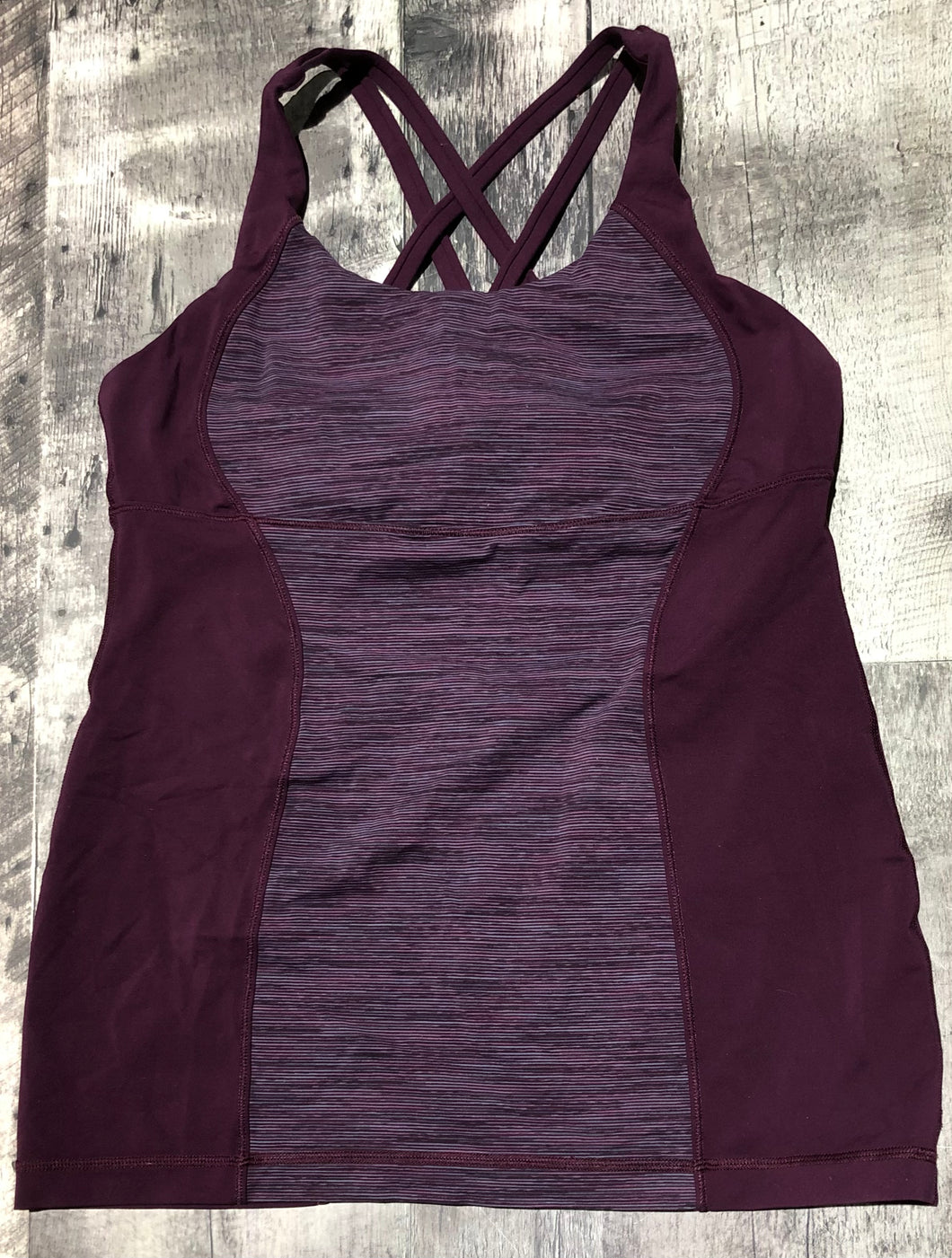 lululemon purple tank top - Hers size approx M