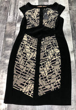 Load image into Gallery viewer, Joseph Ribkoff black/cream dress - Hers size 12
