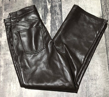 Load image into Gallery viewer, Wilfred dark brown high rise fake leather pants - Hers size 0
