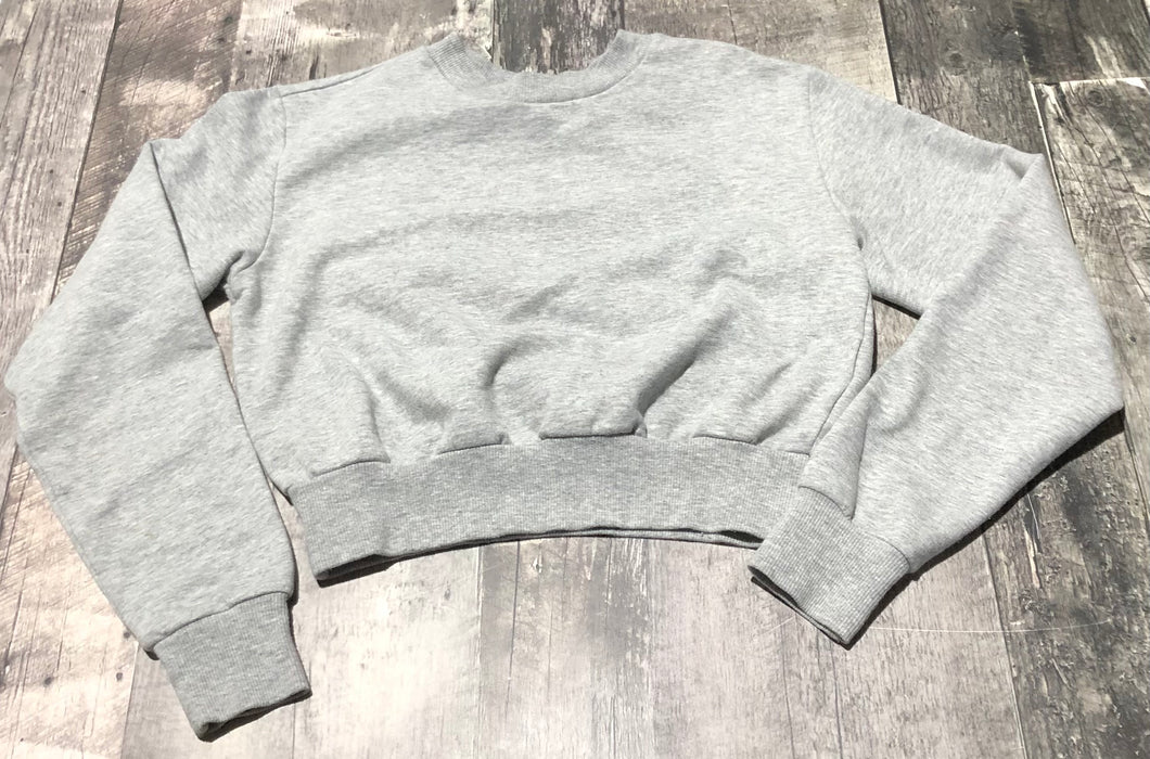 Sunday Best light grey cropped sweater - Hers size 2XS