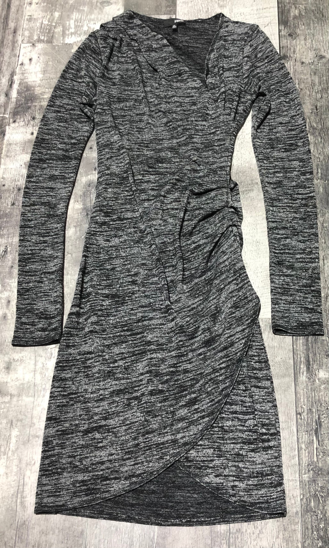 Wilfred Free grey/black long sleeve dress - Hers size XS