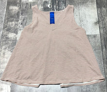 Load image into Gallery viewer, Kit + Ace mauve/white crop tank top - Hers size S
