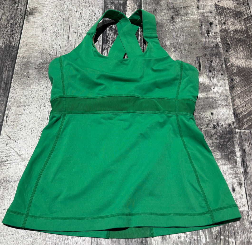 lululemon green tank top - Hers size 6