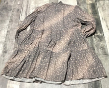 Load image into Gallery viewer, Double D Ranch light brown/beige long sleeve dress - Hers size L
