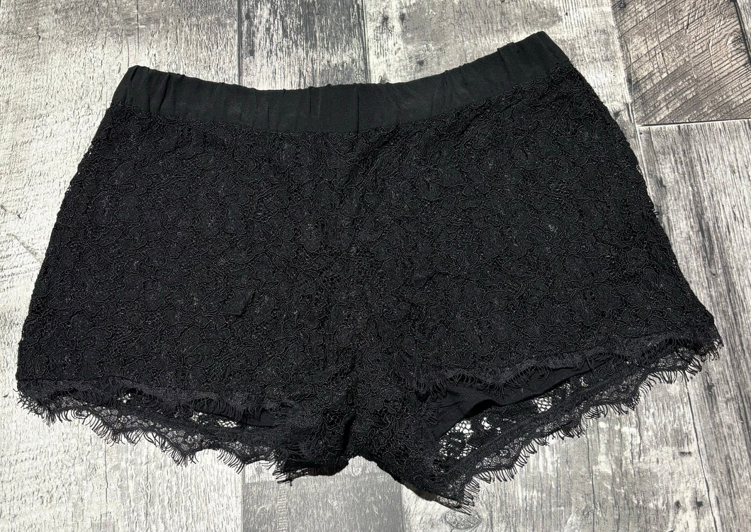 Babaton black lace shorts - Hers size S