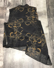 Load image into Gallery viewer, All Saints black/yellow tank blouse - Hers size 6
