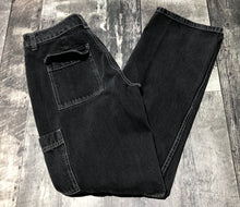 Load image into Gallery viewer, Twik black high rise cargo jeans - Hers size 27

