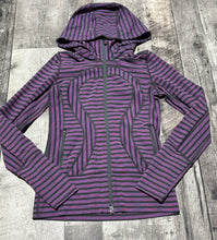 Load image into Gallery viewer, lululemon purple/dark purple hoodie - Hers size 4
