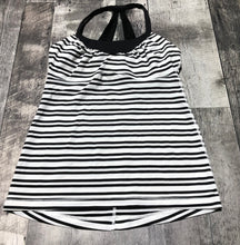 Load image into Gallery viewer, lululemon white/black tank top - Hers size approx S
