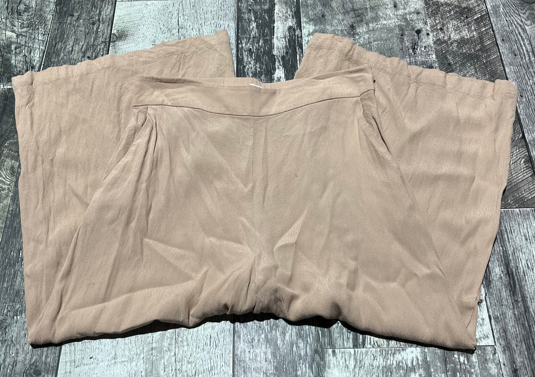 Leith beige copped trousers - Hers size M