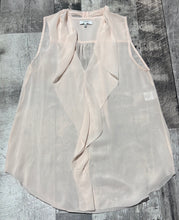 Load image into Gallery viewer, Babaton light pink sheer tank top blouse -  Hers size S
