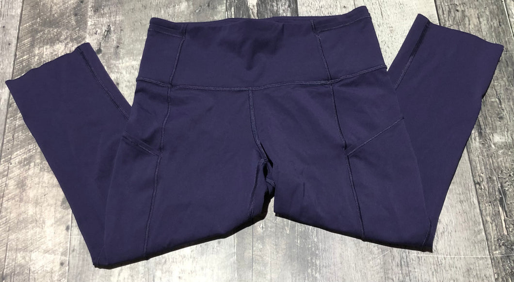 lululemon purple cropped leggings - Hers size 6