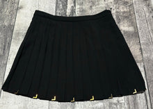 Load image into Gallery viewer, Zara black/gold skirt - Hers size 6
