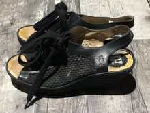 Load image into Gallery viewer, Fly London black sandals - Hers size 40
