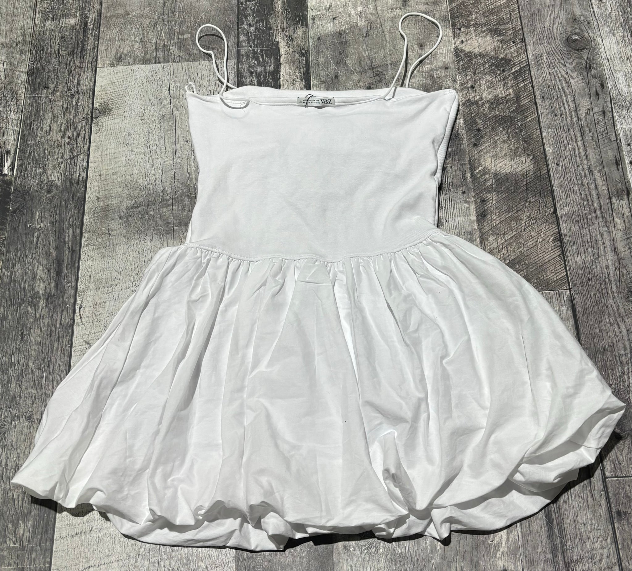 native american dress Zara white mini dress