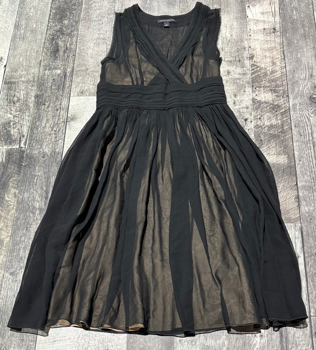 Banana Republic black sheer dress - Hers size 6