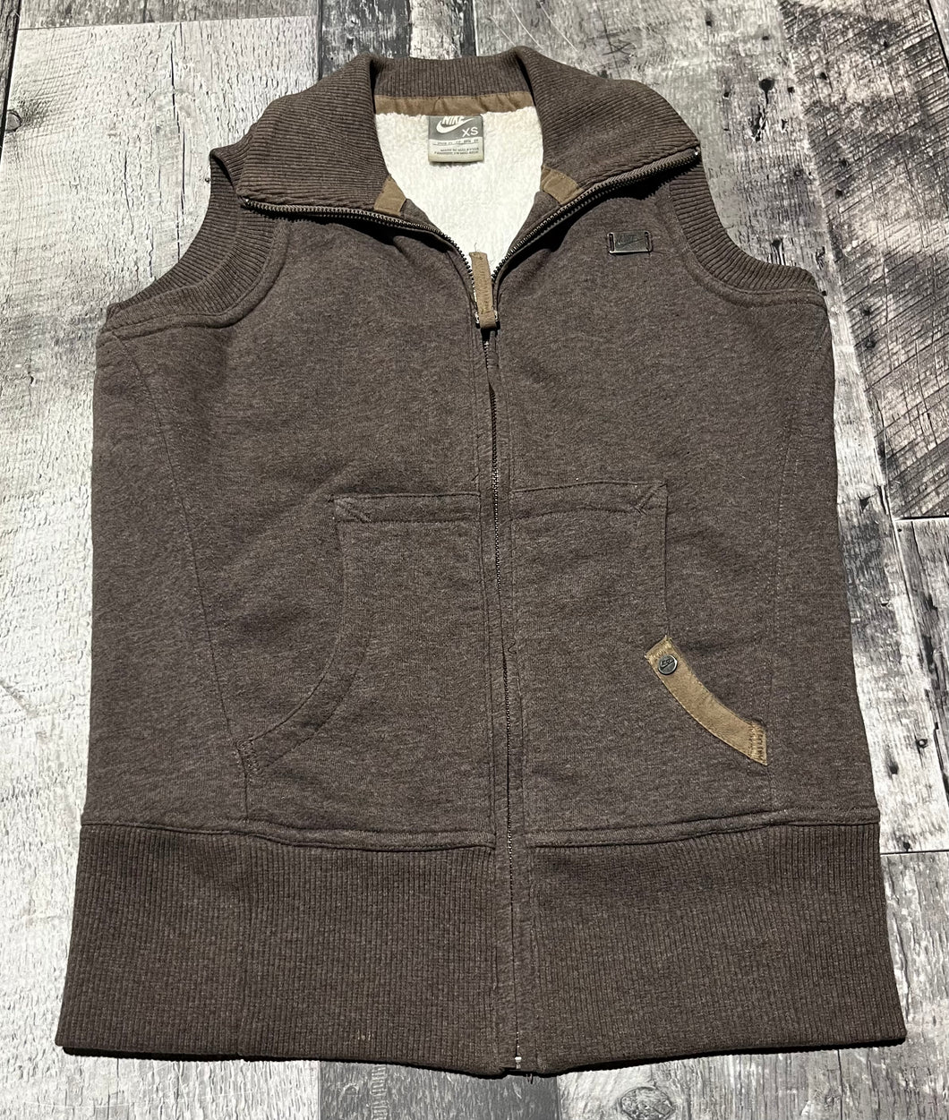 Nike brown vest - Hers size XS