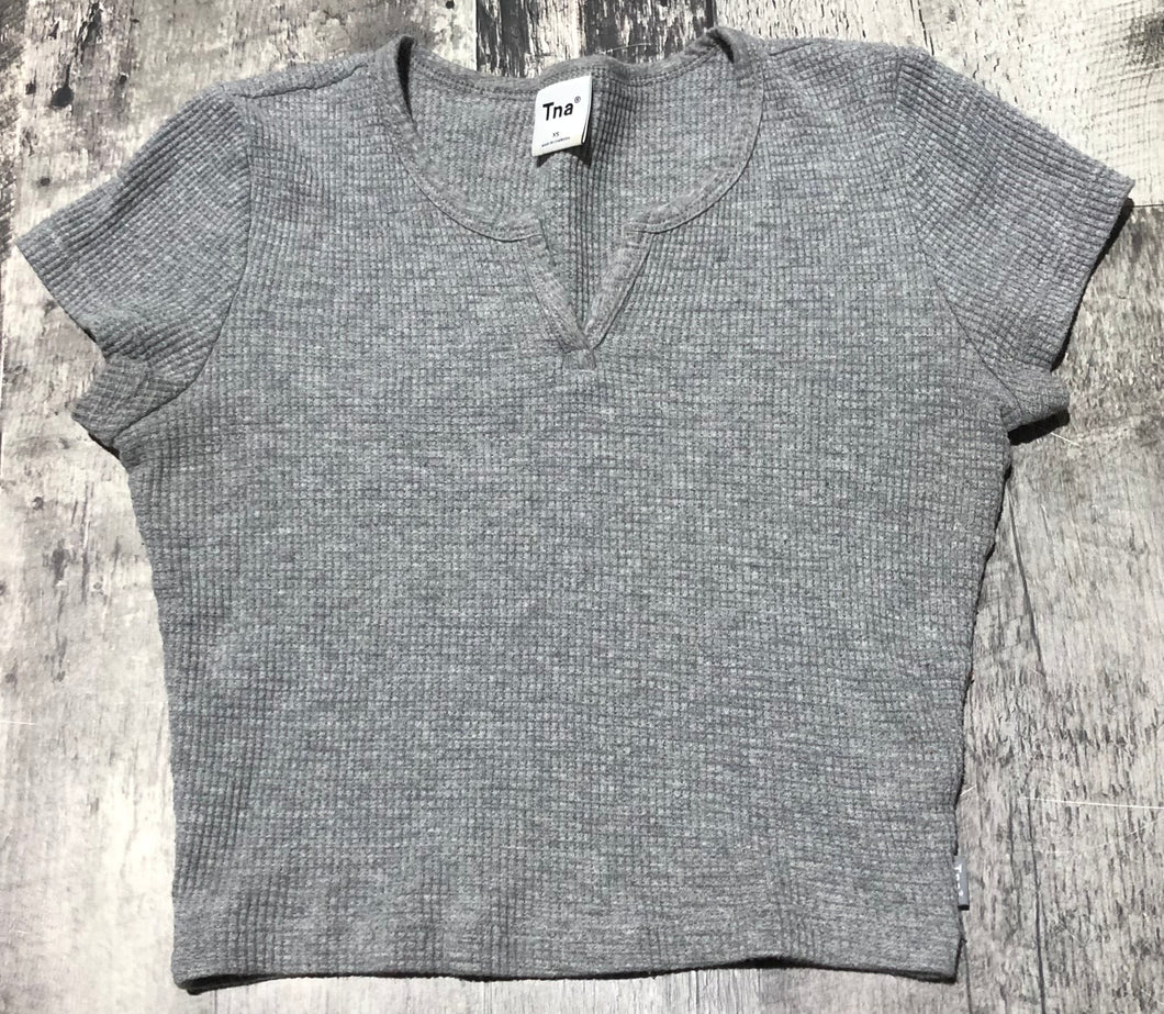 TNA grey crop tshirt - Hers size XS