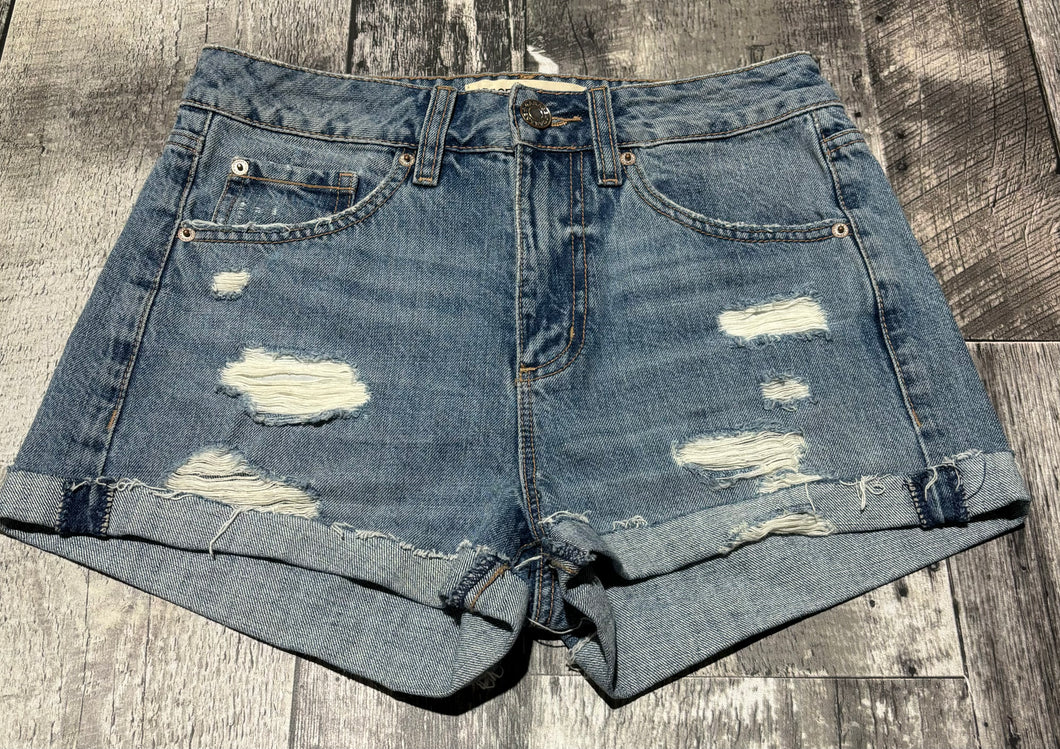 Garage high rise blue jean shorts - Hers size 3