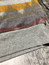 Load image into Gallery viewer, Prana grey/yellow/red sweater - Hers size L
