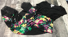 Load image into Gallery viewer, Joseph Ribkoff black/green/yellow/multi colour dress - Hers size 8
