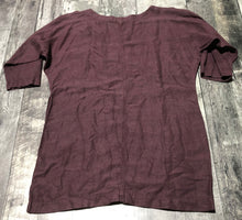 Load image into Gallery viewer, Wilfred burgundy 3/4 sleeve tunic dress - Hers size XXS
