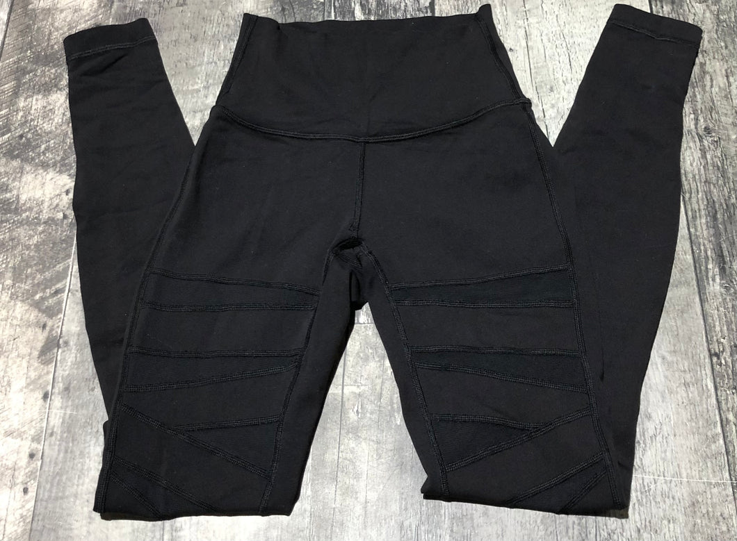 lululemon black high rise leggings - Hers size approx XS