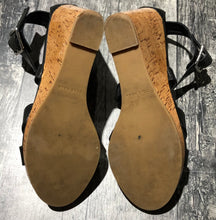 Load image into Gallery viewer, Cole Haan black sandal wedge - Hers size 7
