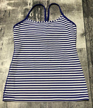 Load image into Gallery viewer, lululemon white/blue tank top - Hers size 6
