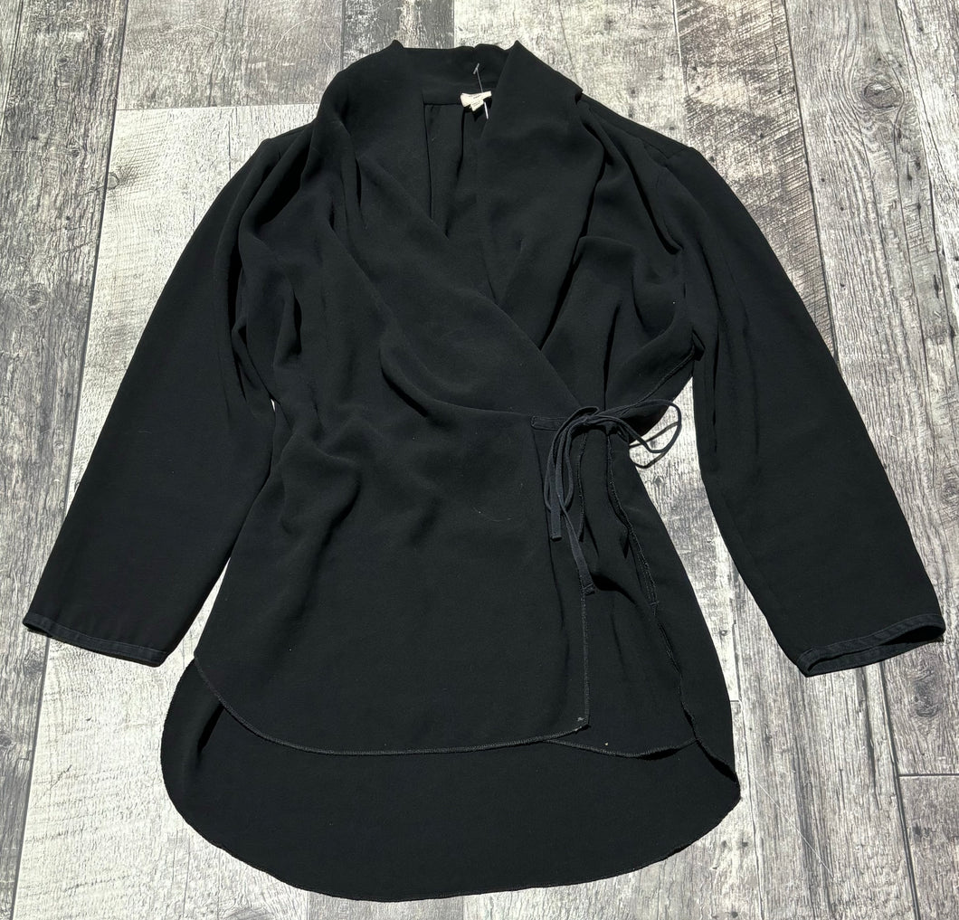 Wilfred black long sleeve blouse - Hers size S