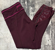 Load image into Gallery viewer, lululemon dark red leggings - Hers size 10
