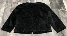 Load image into Gallery viewer, Banana Republic black fuzzy crop 3/4 sleeve light jacket - Hers size S
