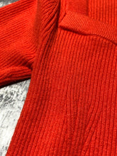Load image into Gallery viewer, All Saints orange long sleeve - Hers size XS
