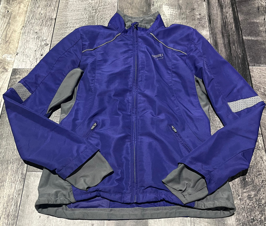 Running Room purple/grey light jacket - Hers size S