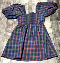Load image into Gallery viewer, Old Navy blue/green/red plaid short dress - Hers size S
