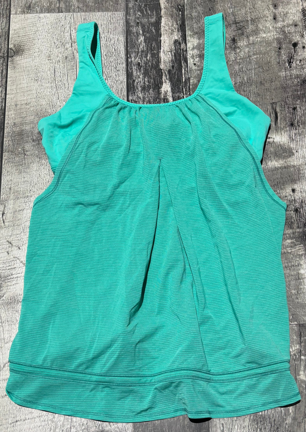 lululemon blue tank top - Hers size approx S