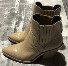 Load image into Gallery viewer, Rebecca Minkoff beige heel booties - Hers size 7.5
