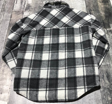 Load image into Gallery viewer, Garage black/white/grey plaid light jacket - Hers size XS
