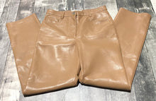 Load image into Gallery viewer, Wilfred brown melina fake leather high rise pants - Hers size 6
