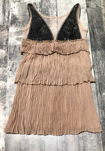 Load image into Gallery viewer, BCBG beige/black sleeveless dress - Hers size S
