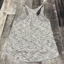 Load image into Gallery viewer, Lululemon grey/white shirt - Hers no size approx 8
